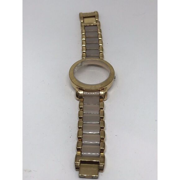 Michael Kors MK Watch Band Bracelet Links Case Woman’s Parts Used 20mm Z447 - Picture 1 of 6
